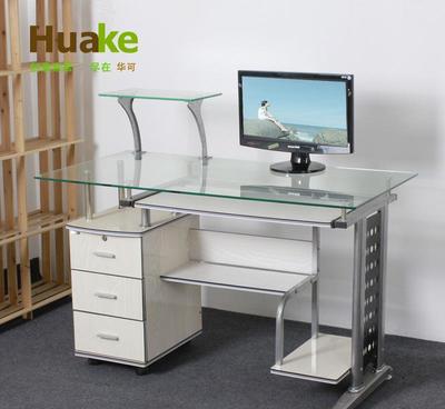 華可1.2米鋼化玻璃電腦桌 價(jià)格、廠家、圖片及代理信息全解析